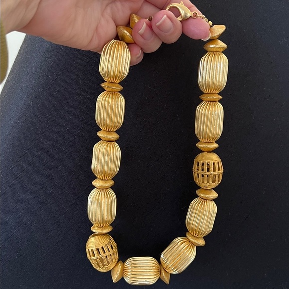 Gorgeous Chunky Gold Necklace NWOT - Picture 8 of 8